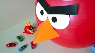 Машинки, Гигантский Angry Birds - Мультики для самых маленьких