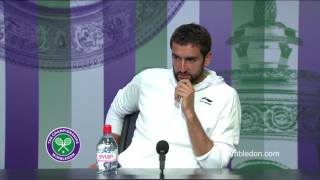 Marin Cilic quarter-final press conference