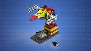 Модель "X-wing". Инструкция по сборке. LEGO WeDO.