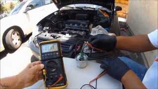 DIAGNOSING A NON WORKING RADIATOR FAN,TESTING FAN SWITCH W/ A SODA CAN, WATER & FIRE HONDA CIVIC