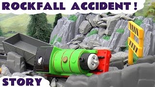 Thomas & Friends Percy Train Accident with Play Doh Diggin Rigs Rescue Juguetes de Thomas Toys