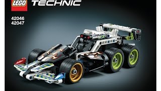 LEGO 42046 + 42047 Extrem Police Racer Instructions LEGO TECHNIC 2016