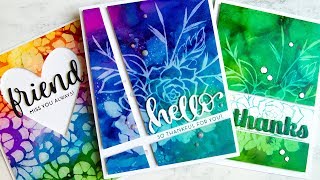 Alcohol Lift Ink Techniques