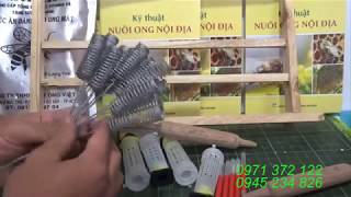 Dụng cụ nuôi ong mật . dụng cụ tạo ong chúa mùa ong 2019 lh 0917 370 812