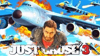 1 HOMBRE VS 50 AVIONES | JUST CAUSE 3 #38