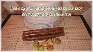 Как сделать вкусную пастилу из яблочного жмыха