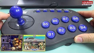 USB Joystick Arcade Fighting Stick mando arcade barato para PC Mac Mame review cheap joy controller