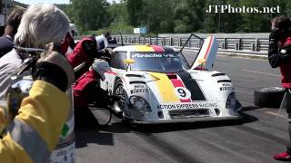 Live race pit stop - Grand Am Series