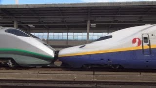 9.29ダイヤ改正直前 東北新幹線の併結列車 走行シーン集
