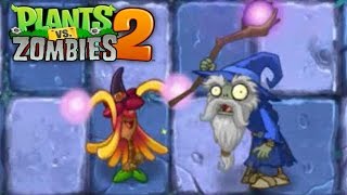 Plants vs Zombies 2 - Witch Hazel vs Wizard Zombie in Dark Ages | Big Brainz #1 Pinata 9/29/2016