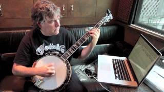 Bela Fleck Practices his New Banjo Concerto on his Tour Bus