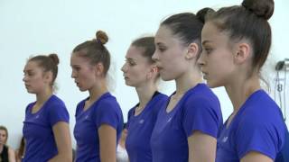 Художественная гимнастика. Групповые упражнения. Открытая тренировка сборной Украины 16/07/2016