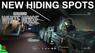 The BEST Tower Hiding Spots - Rainbow Six Siege Operation White Noise