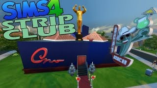 Sims 4 STRIP CLUB - TAZED TATAS! (Nightclub Build)