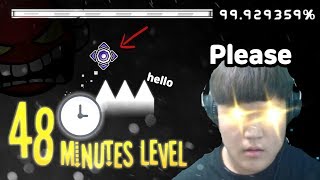 48 MINUTES LEVEL VERIFIED! "True Values of Life" by Relayx & Others! | Geometry Dash | Dorami