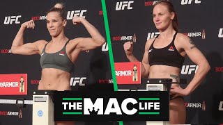 Valentina Shevchenko vs. Katlyn Chookagian | UFC 247 Official Weigh-Ins