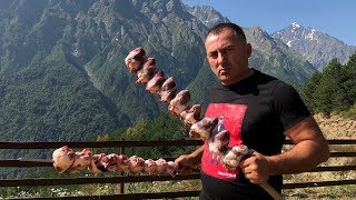 СЕРДЦЕ на МАНГАЛЕ. ШАШЛЫК из СЕРДЦА. ENG SUB