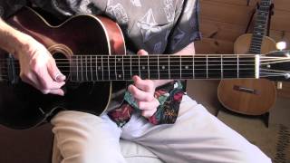 Lesson - Baby Please Don't Go - Lightinin' Hopkins style
