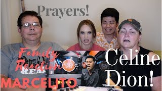 AMERICAN FAMILY REACTION TO MARCELITO POMOY (CELINE DION) PRAYERS