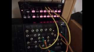 How to transpose sequences with the Korg SQ-1 and Korg MS-20 mini