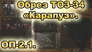 Обрез ТОЗ-34 Карапуз. ОП-2.1.