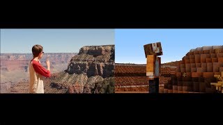 RealLife Vs. Minecraft - Comparison of VFX Short EP3