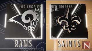 Los Angeles Rams vs New Orleans Saints - Conference Champion - Madden 19 Full Game Simulation Nation