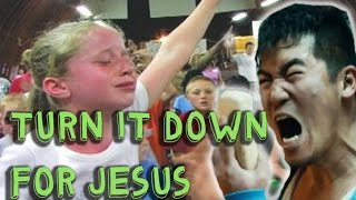 TURN IT DOWN FOR JESUS! Lil Jon - Turn Down for What video (What are they doing to the children? )