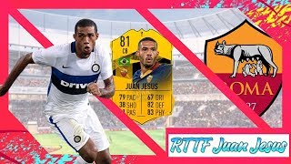BETTER THAN MILITAO? 81 EUROPA LEAGUE RTTF JUAN JESUS PLAYER REVIEW! FIFA 20 Ultimate Team