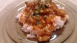 Гуляш из свинины в мультиварке.  Быстро и вкусно.