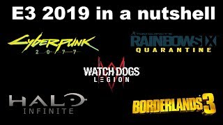 30 E3 2019 games described in 1 sentence