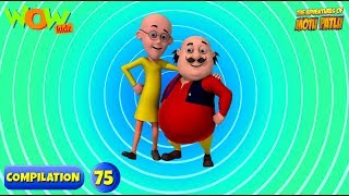 Motu Patlu - 6 episodes in 1 hour | 3D Animation for kids | #75