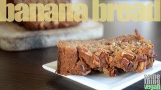 banana nut bread (vegan & gluten-free) Something Vegan