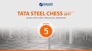 Round 5 - 2017 Tata Steel Masters - Live commentary
