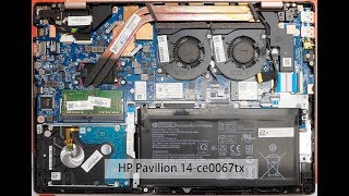 HP Pavilion 14-ce0067tx 拆機-好拆版 ( 2018.06 機型)