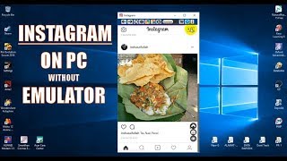 Cara Instal Instagram di PC tanpa Emulator [100% Working]