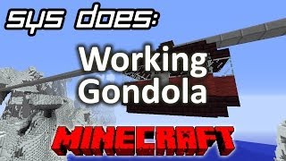 Minecraft - Working Gondola