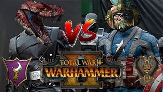 Tomb Kings vs Dark Elves | CAPTAIN SETTRA & HYDRA - Total War Warhammer 2