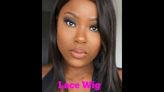 Sensationnel Natural Lacefront Brazilian Wig
