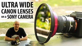 Filtering Ultra Wide Canon Lenses on a Sony Camera - Rokinon 14mm F2.8 + WonderPana