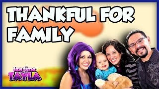 Thanksgiving for Children - Thankful for Family
