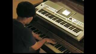 Pitbull ft T-Pain - Hey Baby (drop it to the floor) - piano & keyboard synth cover by LIVE DJ FLO