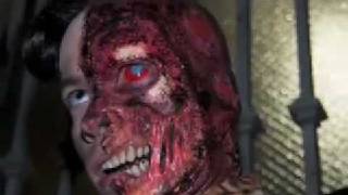 Two-face make-up