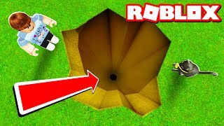 DIGGING A 999,999 FOOT HOLE IN ROBLOX