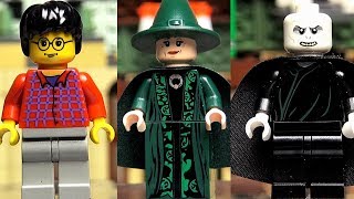 Гарри Поттер LEGO минифигурки все из Замок Хогвартс Обзор