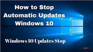 How To Stop Windows 10 Automatic Updates//2019