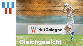 Fußball Koordinationstraining beim NetCologne Talent Cup 2019