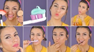 كيف أحافظ على جمال ابتسامتي بالمكياج | مع جويل