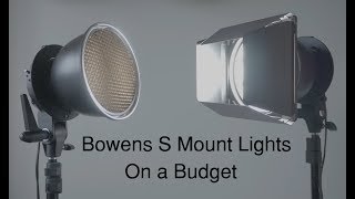 DIY Cheapest Video Lighting with Bowens Mount Accessories