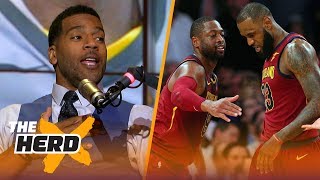 Former Cav Jim Jackson explores how LeBron told D-Wade he'd been traded to the Miami Heat | THE HERD